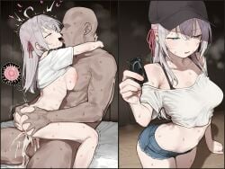 1girl 2koma abs absurdres after_sex age_difference ahegao ahoge ai_generated alisa_mikhailovna_kujou anime_style ass bald bbc bbc_slave big_breasts big_penis black_male blacked breasts breeding bull cheating condom condom_wrapper creampie cuckold cuckolding cum cum_in_pussy cum_inside curvy dark-skinned_male dark_skin hentai hi_res high_quality high_resolution hug huge_cock impregnation interracial large_breasts large_penis light-skinned_female male_domination masterpiece muscular muscular_male netorare nice_ass nice_body nice_tits nipples ntr nude ovum pale_skin patreon patreon_username pussy raceplay roshidere russia russian russian_female sex size_difference spread_legs sweat teen teen_girl teenage teenage_female teenage_girl teenage_tits teenager thighs tokidoki_bosotto_russian_de_dereru_tonari_no_alya-san tsundere upright_straddle voluptuous yonzu9797