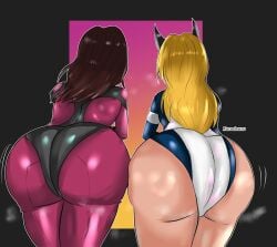 2025 2female 2females 2girls artist_name ass ass_bigger_than_body ass_bigger_than_breasts ass_bigger_than_head ass_bigger_than_torso ass_focus avengers big_ass big_ass_(female) big_ass_cheeks big_asscheeks big_booty big_booty_(female) big_booty_cheeks big_butt big_butt_(female) big_butt_cheeks big_buttcheeks big_buttocks blonde blonde_female blonde_hair blonde_hair_female brown_hair brown_hair_female bubble_ass bubble_ass_(female) bubble_butt bubble_butt_(female) butt butt_bigger_than_body butt_bigger_than_breasts butt_bigger_than_head butt_bigger_than_torso butt_focus buttocks clothed clothed_female clothing curvaceous curvaceous_ass curvaceous_body curvaceous_female curvaceous_figure curvaceous_hips curvaceous_thighs curvy curvy_body curvy_female curvy_figure curvy_hips curvy_thighs diamondback digital_art digital_drawing_(artwork) digital_media digital_media_(artwork) digital_painting digital_painting_(artwork) fanart leotard marvel marvel_comics mild mockingbird_(marvel_comics) motion_lines shiny shiny_ass shiny_booty shiny_butt shiny_thighhighs shiny_thighs skin_tight skin_tight_outfit skin_tight_suit skintight skintight_bodysuit skintight_clothing superheroine superheroine_costume thigh_gap thigh_highs thighhighs thighs voluptuous voluptuous_body voluptuous_female watermark