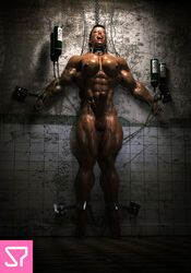 3d dickgirl extreme_muscles fmg futanari muscle muscle_growth muscles muscular muscular_futanari nude spanky7 torture