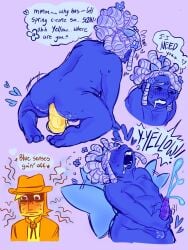 beautiful_male blue_(deltarune) blushing boyfriends butterfly_wings chubby chubby_male cumming_from_masturbation cumshot deltarune deltarune_chapter_5 desperate desperate_for_sex drooling flapping_wings gay gay_male hearts in_heat masturbation moaning_in_pleasure riding_dildo thinking_about_another thinking_about_partner wings yaoi yearning yellow_(deltarune)