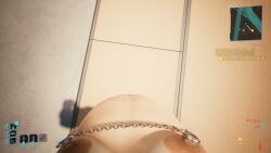 1girls 3d alternate_version_at_source belly big_belly big_breasts breasts cd_projekt_red cyberpunk_2077 female female_pov first_person_view mod nipple_chain nipple_piercing nipples nude nude_mod pov pregnant user_interface v_(cyberpunk_2077)