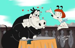 2girls anthro breasts disney erica_(mickey_mouse_shorts) female furry mickey_mouse_shorts mimilinkina nude tagme