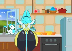 1girls animated animated_gif apron apron_only ass ass_focus big_ass bottom_heavy breasts bubble_butt cooking deltarune fat_ass female female_focus female_only gif gluteal_fold huge_ass jiggle jiggling_ass jiggling_breasts kitchen large_ass rear_view rhythm_heaven rhythm_heaven_groove robot robot_girl solo tail tasque_manager_(deltarune) thick_ass thick_thighs thunder_thighs tomato turismoturbo wide_hips