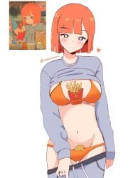 /// 1girls 2d 2d_(artwork) 2d_artwork adult adult_female anime_milf belly belly_button big_boobs big_breasts bikini bikini_bottom bikini_top black-eyed_female black_eyes blunt_bangs blush_face blush_lines blushing blushing_at_viewer blushing_female blushing_lines breasts breasts_apart busty busty_female busty_girl busty_milf character_request closed_mouth_smile copyright_request curvaceous curvaceous_body curvaceous_female curvaceous_figure curvaceous_hips curvy curvy_body curvy_female curvy_figure curvy_hips curvy_milf digital digital_art digital_drawing digital_drawing_(artwork) digital_media digital_media_(artwork) drawing exposing exposing_self eyebrows_visible_through_hair female female_focus female_only fingers flushed flushed_cheeks flushed_face fries ginger ginger_hair groin halterneck head_tilt hot_milf inframammary_fold large_boobs large_breasts lean_figure looking_at_viewer maikurorensu mature mature_female mature_woman mcdonald's medium_hair midriff milf mommy mother narrow_waist navel orange-haired_female orange_bikini orange_bikini_bottom orange_bikini_top orange_hair orange_hair_female orange_swimsuit orange_swimwear portrait shoulders slender_body slender_waist slim_female slim_waist smile smiley_face smiling smiling_at_viewer solo standing string_bikini swimsuit swimwear thigh_gap thighs tilted_head underboob undressing undressing_self upper_body white_pupils wide_hips woman young_milf young_woman_and_milf