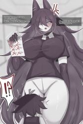 abbie_(fundamental_paper_education) angry_expression beni_imo big_breasts bigger_female dialogue fpe fundamental_paper_education holding_object miss_circle_(fundamental_paper_education) school smaller_male student taller_female teacher teacher_and_student text_box