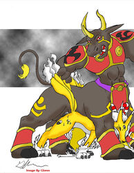 digimon glenn kyubimon male/ambiguous tagme vajiramon