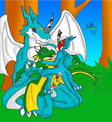 digimon exveemon flamedramon glenn male_only tagme