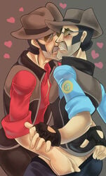 2d human human_male human_only male male_only sniper sniper_(team_fortress_2) syberfox team_fortress_2 yaoi