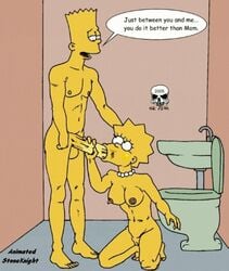 animated bart_simpson female human incest lisa_simpson male straight tagme the_fear the_simpsons yellow_body