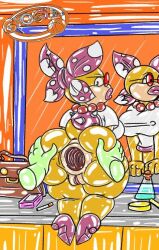 anthro big_ass gaping gaping_anus gtogta_(artist) koopaling mario_(series) puffy_anus scalie shiny shiny_skin wendy_o._koopa