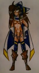 humanized kirby_(series) long_hair magolor male male_only solo_male yellow_eyes