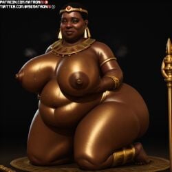 1girls 4k ai_generated amanitore areola areolae ass bbw belly big_ass big_belly big_breasts big_butt black_milf breasts chubby chubby_female civilization civilization_(series) civilization_vi curvaceous curvy dark-skinned_female dark_skin fat fat_arms female female_only highres hips human jewelry large_breasts massive_ass massive_thighs matronai_(artist) mature mature_female mature_woman naked naked_female navel nipples not_furry nude nude_female obese obese_female overweight overweight_female patreon patreon_username pinup solo solo_female solo_focus ssbbw stable_diffusion sweat sweating thick_arms thick_ass thick_hips thick_thighs thighs twitter_username wide_hips