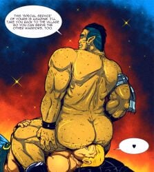 anal body_hair butt_hair dominant duo english_text facesitting gay human human_male humanoid light_skin light_skinned_male male male/male mammal muscular muscular_male oral orc orc_male ragtorstone rimming sex sitting_on_another submissive submissive_male text