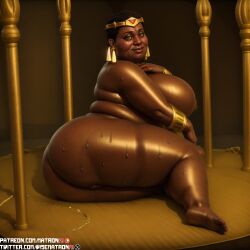 1girls 4k ai_generated amanitore areola areolae ass bbw belly big_ass big_belly big_breasts big_butt black_milf breasts chubby chubby_female civilization civilization_(series) civilization_vi curvaceous curvy dark-skinned_female dark_skin fat fat_arms feet female female_only highres hips human jewelry large_breasts laying_down looking_at_viewer massive_ass massive_thighs matronai_(artist) mature mature_female mature_woman naked naked_female navel nipples not_furry nude nude_female obese obese_female overweight overweight_female patreon patreon_username pinup solo solo_female solo_focus ssbbw stable_diffusion sweat sweating thick_arms thick_ass thick_hips thick_thighs thighs twitter_username wide_hips