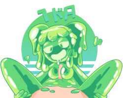 paizuri rubberninja rubberross slime slime_girl slimemantha social_monsters