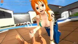 1boy 1girls 3d animated clothed_female_nude_male female handjob male mura_tpg nami nami_(one_piece) one_piece orange_hair partial_male post-timeskip redhead source_filmmaker tagme video