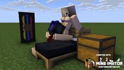 3d american_flag american_flag_bikini animated bed big_breasts bikini breasts chest cunnilingus ecuador female lesbian lesbians minecraft moan moaning mp4 sound tagme video yuri