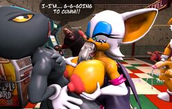 1girls 3d 3d_model 4boys after_masturbation arcade_machine breast_support breasts crossover cum_announcement cum_drip elbow_gloves english english_text fellatio funny game_freak garry's_mod gigantic_areola gigantic_nipples heavy_weapons_guy holding_breasts huge_breasts hungbreon_(toxictigerex) imminent_orgasm large_breasts large_penis long_nipples mobian mobian_(species) mobian_bat nintendo oral oral_sex paizuri penis pokemon puffy_nipples rouge_the_bat scout scout_(team_fortress_2) sega sonic_(series) sonic_adventure_2 sonic_the_hedgehog_(series) source_filmmaker speech_bubble team_fortress_2 tears testicles text topless toxictigerex umbreon watching