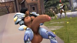 1futa 3d balls blizzard_entertainment dark-skinned_futanari dark_skin foreskin futa_focus futanari huge_balls huge_cock huge_testicles hyper hyper_balls hyper_penis hyper_thick_penis large_breasts mercy overwatch penis_hold pharah source_filmmaker testicles thick_penis thick_thighs uncut unretracted_foreskin zccblp