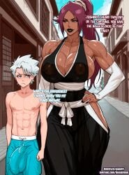 shihouin yoruichi from bleach by gundir