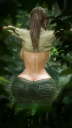 lara croft from tomb raider by selfmindsources