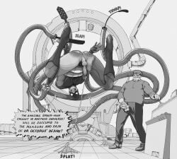 doctor octopus from marvel by grahamgroans
