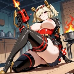 burnice white from zenless zone zero by (titancore)