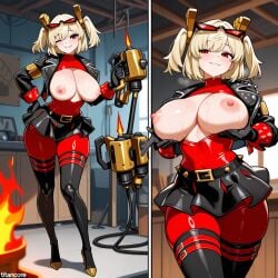 burnice white from zenless zone zero by (titancore)