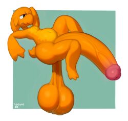 1:1 2025 absurd_res animal_humanoid anthro artist_name ass balls big_balls big_butt big_penis cephalopod cephalopod_humanoid coleoid colored decapodiform digital_media_(artwork) digital_painting_(artwork) erection genitals hi_res huge_cock humanoid hyper hyper_genitalia hyper_penis looking_at_genitalia looking_at_penis male marine marine_humanoid mollusk mollusk_humanoid nude orange_body painting_(artwork) penis riskysquid saggy_balls shaded signature simple_background solo squid squid_(riskysquid) squid_humanoid tail text vein
