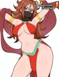 android 21 from dragon ball by foxenpai