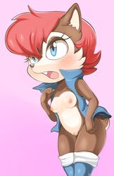 sally acorn from archie comics by uyu