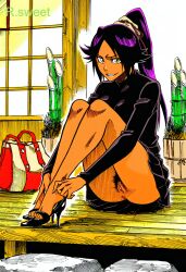 shihouin yoruichi from bleach by rsweet
