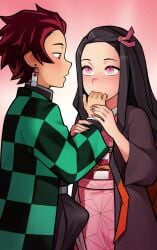 kamado nezuko from demon slayer by loodncrood
