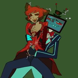 alastor (hazbin hotel) fan art