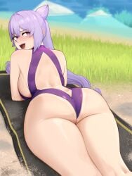 keqing (genshin impact) from genshin impact by x e11e