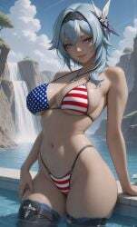 eula (genshin impact) from 4th of july