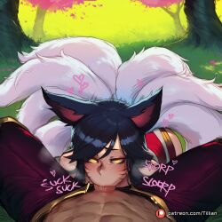 ahri from league of legends by tillian