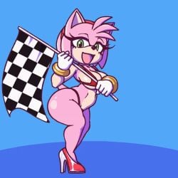 amy rose from sega by artist request