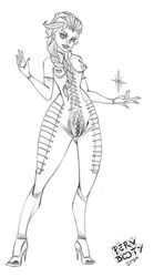 Elsa (Frozen) Rule 34 Image