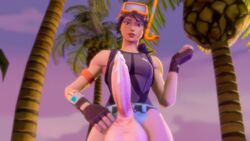 1futa 3d big_balls big_penis black_hair fortnite futa_only futanari headhunter_(fortnite) huge_balls large_penis n3xivm precum snorkel_ops tagme