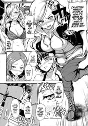 1boy 6+girls 6girls ann_takamaki ass black_and_white blush bra clothing comic female harem haru_okumura hifumi_togo long_hair makoto_niijima multiple_boys multiple_girls nude nude_female open_mouth panties panties_down persona persona_5 pussy ren_amamiya sadayo_kawakami sex tachibana_omina tae_takemi