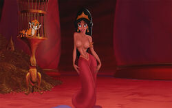 aladdin cub disney disney_princess evil_queen_jasmine female human nipples princess_jasmine rajah tagme tiger