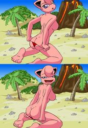 anthro ass_cleavage butt_crack jigglypuff pikanjo pokemon pokemon_(species) pokemon_snap_xxx tagme