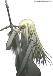 clare_(claymore) claymore clothing sword tagme