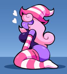 big_hair breasts bubble_butt covered_eyes curly_hair hat humanoid leotard mario_(series) no_eyes paper_mario paper_mario:_the_thousand-year_door shadow_siren tagme tagme_(artist) thighhighs thighs tommytornado vivian_(paper_mario)