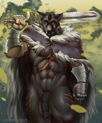 blaidd (elden ring) from elden ring by ollie rabbit