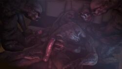 3d alien anal anal_penetration animated balls biceps circumcised erection group_sex halo_(series) ictonica male/male male_sangheili_(halo) masturbation moaning muscular muscular_male nipples obliques orgy pecs penis ribs sangheili serratus_anterior sfm sound tagme teeth thighs triceps video yellow_eyes