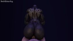 1boy 1boy1girl 1girls 3d alien alien/human alien_girl animated dasharky3d female first_person_view human human_pov humanoid interspecies male male/female male_human/female_alien male_human/female_humanoid male_pov marvel muscular_female no_sound pov reverse_cowgirl_position sex she-venom spider-man_(series) symbiote venom video