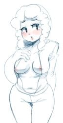 1girls blush breasts female female_only genderswap hips ice_man mega_man mega_man(classic) rule_63 solo solo_female thick thick_thighs thighs wide_hips