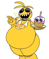 toy chica (fnaf) from five nights at freddy's by awesomesir